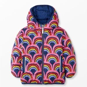 Hanna Andersson Reveraible Down Puffer Sz 10